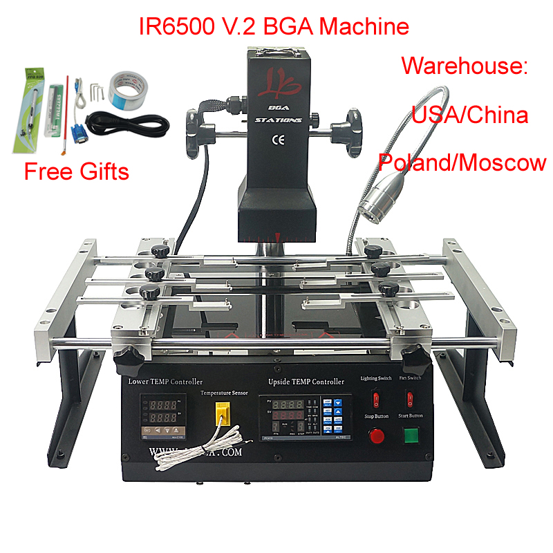 Infrared Bga Rework Station - Solder Station 2 Zones IR6500 V.2