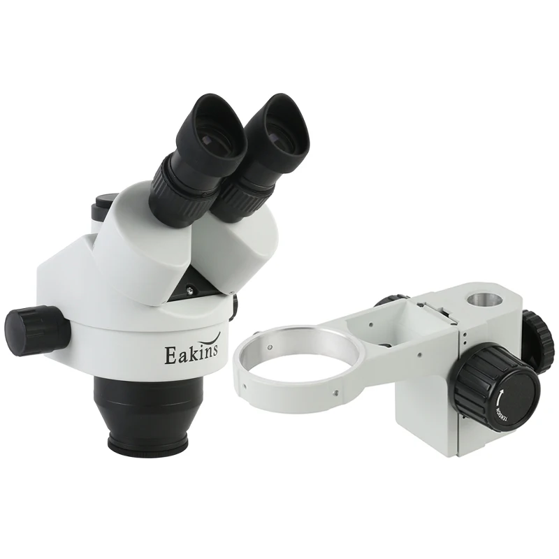 7X-45X Simul-Focus Parfocal Co - Trinocular Stereo Microscope 7X-45X ulasan dan harga