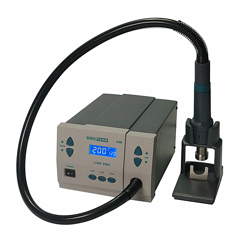QUICK Spot 861DW Hot Air BGA R - Hot Air Rework Station 861Dw ulasan dan harga