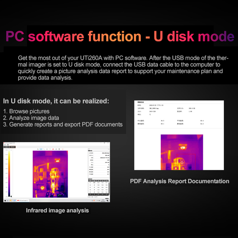 UNI-T UTI260B UTI260A Thermal  - Thermal Imaging Camera Pcb Repair ulasan dan harga