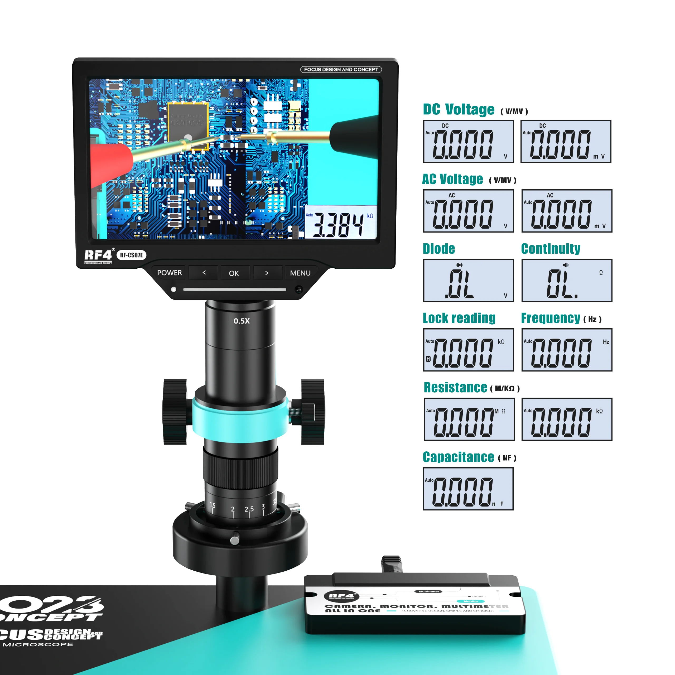 1080P 4K HDMI USB Industrial D - Simul-Focal Industrial Microscope 4K Hdmi ulasan dan harga