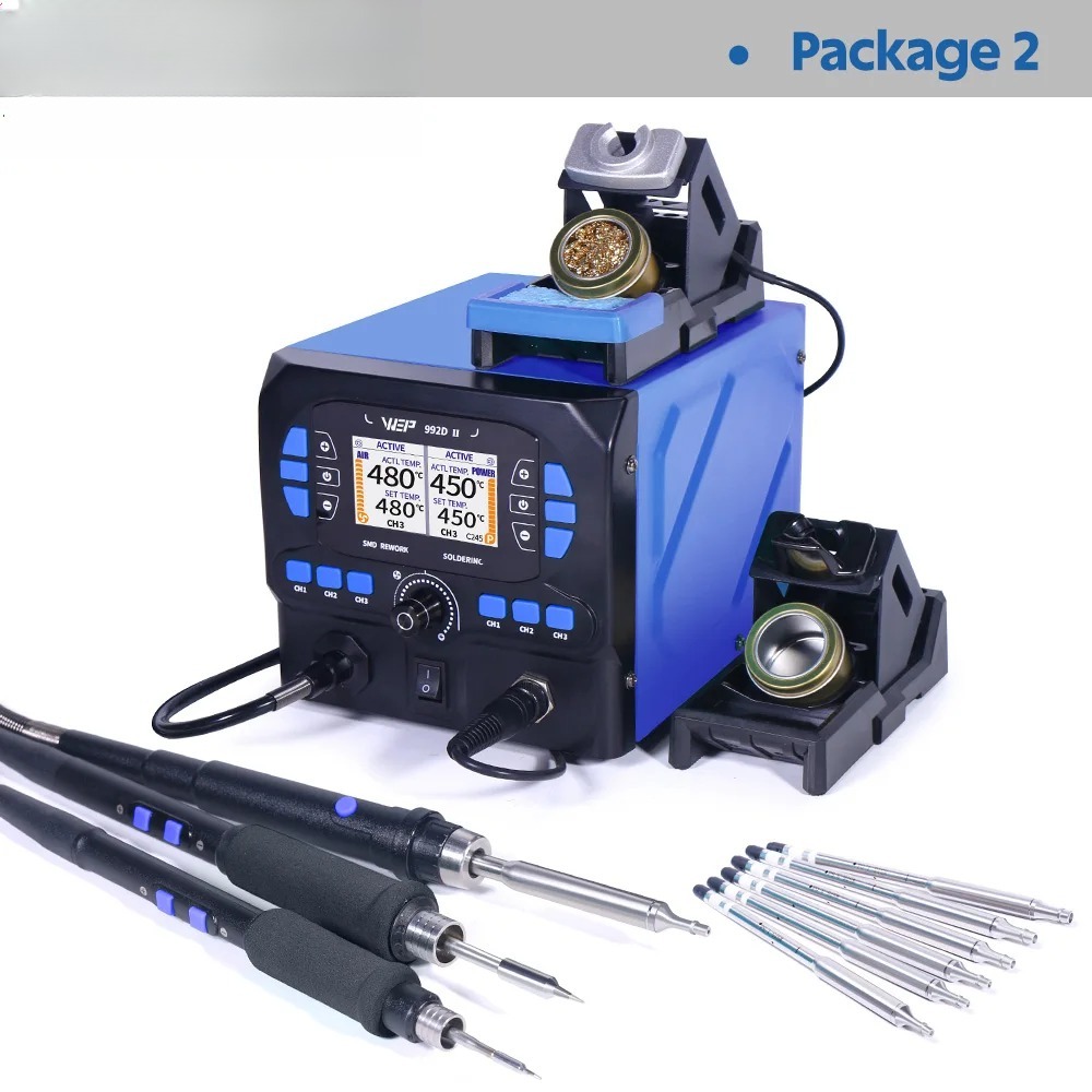 992D-II 2 In 1 LCD Display  Ho - C210 Precision Soldering Station ulasan dan harga