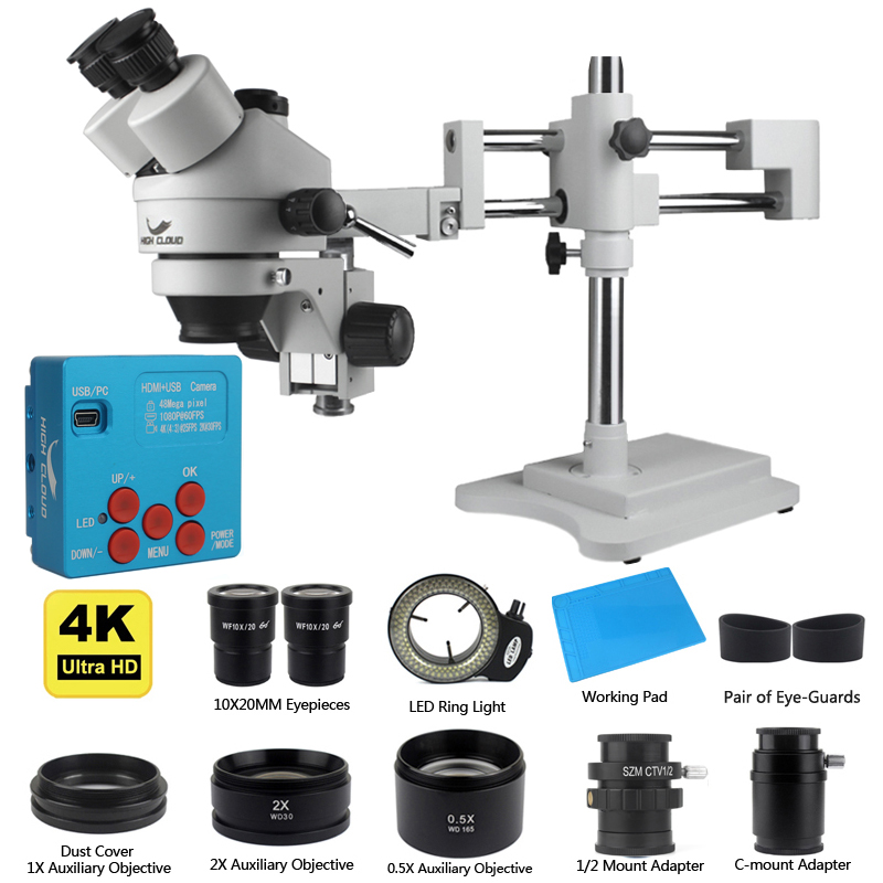 4K 48MP HDMI USB Industrial Ca - Simul-Focal Industrial Microscope 4K Hdmi ulasan dan harga