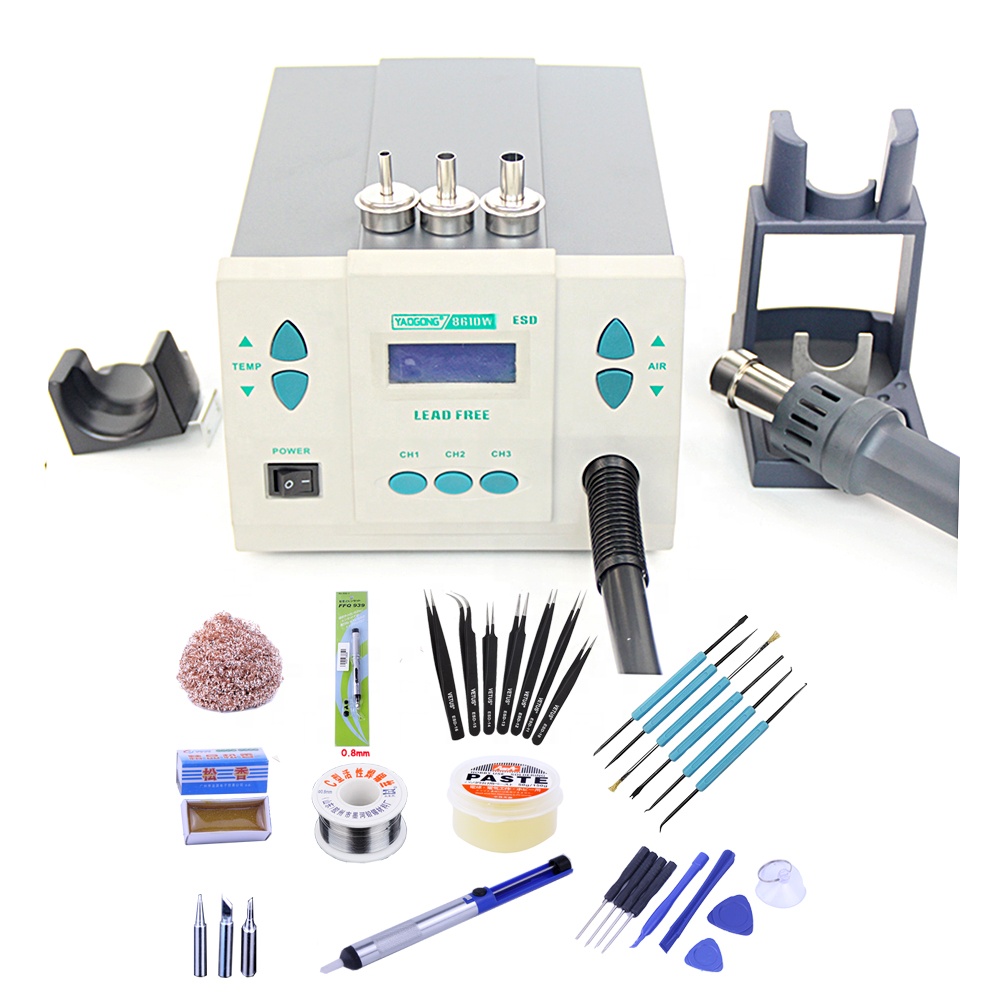 Digital Display Electric Solde - Hot Air Rework Station 861Dw ulasan dan harga