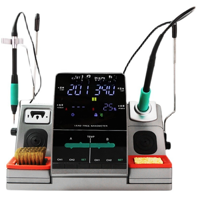 Nano welding table with C210 s - C115 Nano Soldering Iron Station ulasan dan harga