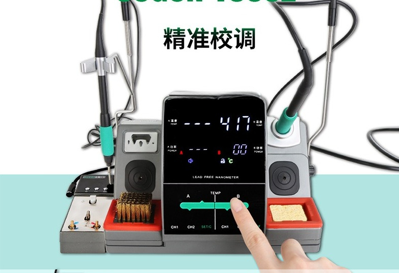 Nano welding table with C210 s - C115 Nano Soldering Iron Station ulasan dan harga