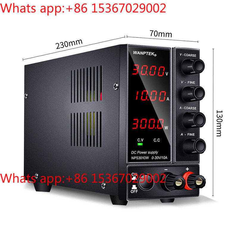 NPS3010W DC Power Supply Adjus - High Precision Dc Power Supply 30V 10A ulasan dan harga
