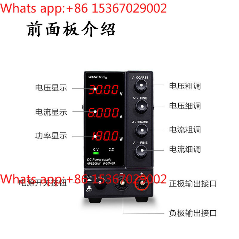 NPS3010W DC Power Supply Adjus - High Precision Dc Power Supply 30V 10A ulasan dan harga