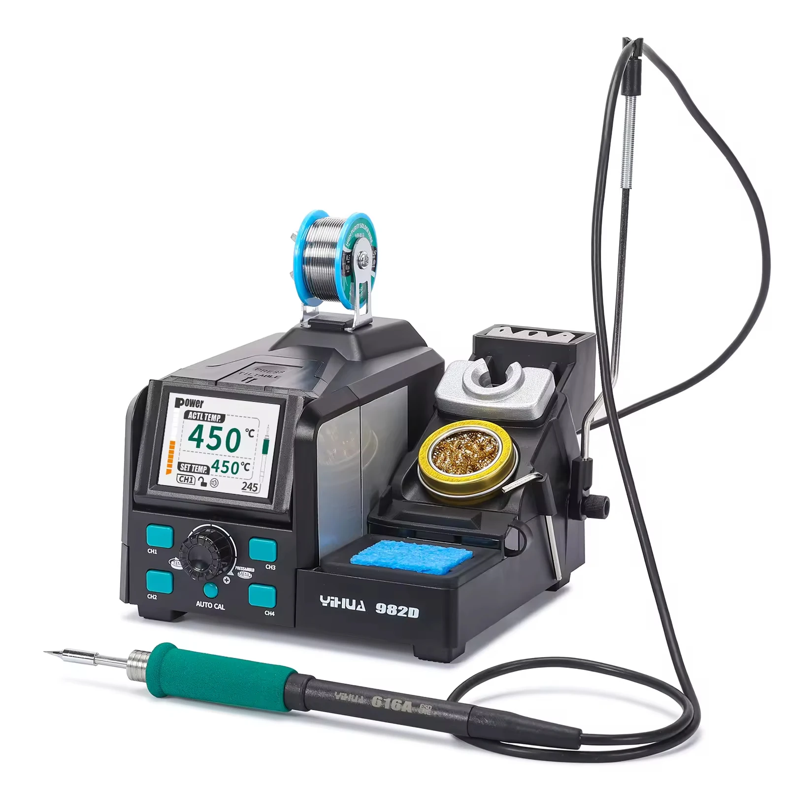 982D Digital Rapid Heating Sol - C210 Precision Soldering Station ulasan dan harga