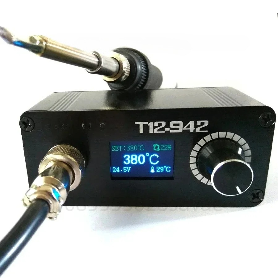 MINI T12 STC OLED Digital Sold - T12 Soldering Station Oled ulasan dan harga