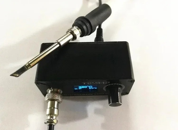 MINI T12 STC OLED Digital Sold - T12 Soldering Station Oled ulasan dan harga