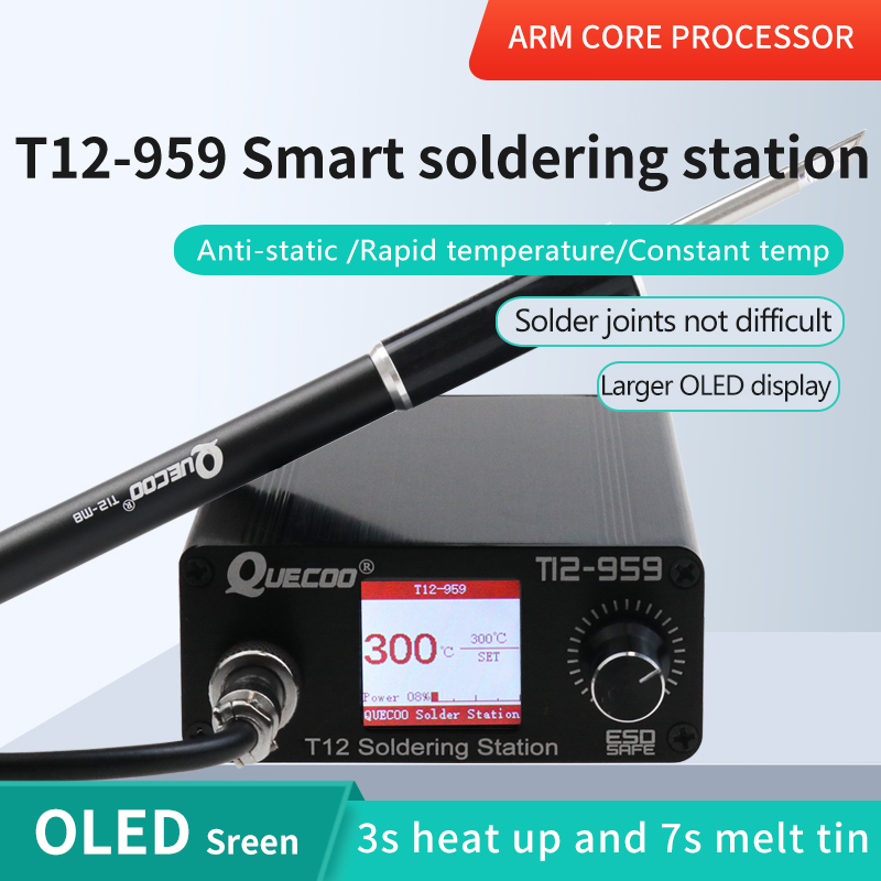 T12-959 V5.1 Soldering Station - T12 Soldering Station Oled ulasan dan harga