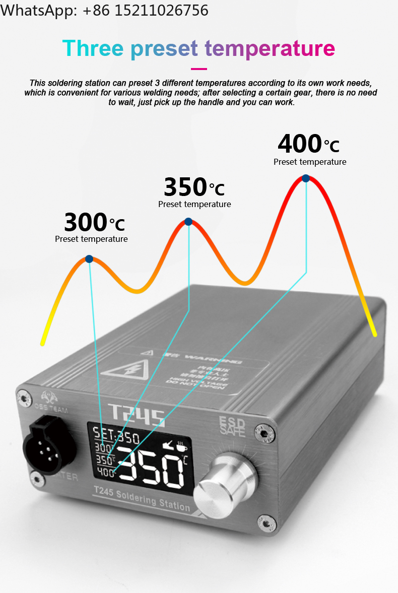 OSS T245 Soldering Station 130 - C245 Soldering Station 130W ulasan dan harga