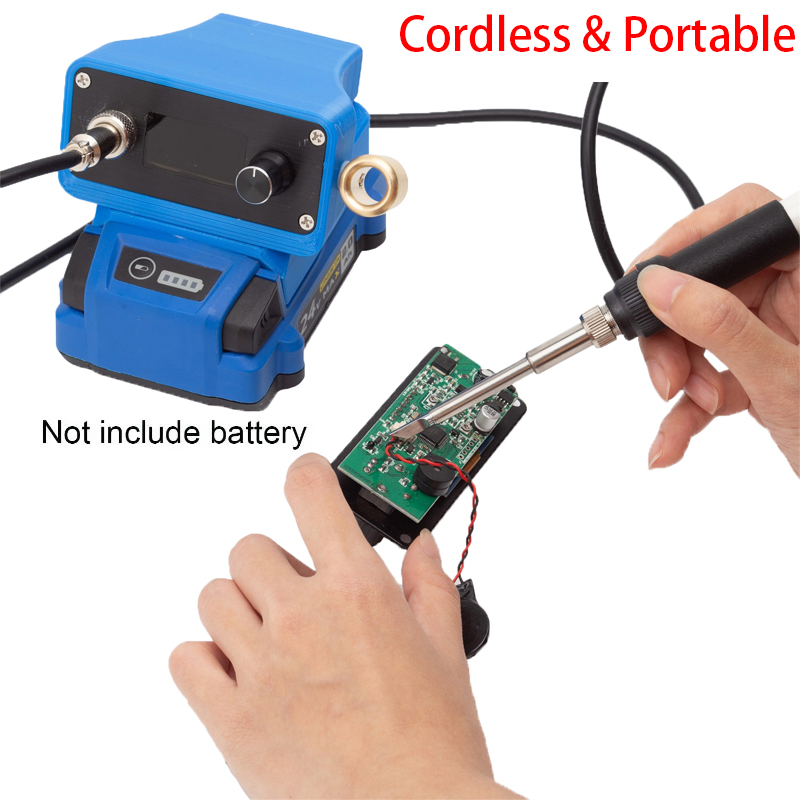 T12 soldering station solderin - T12 Soldering Station Oled ulasan dan harga