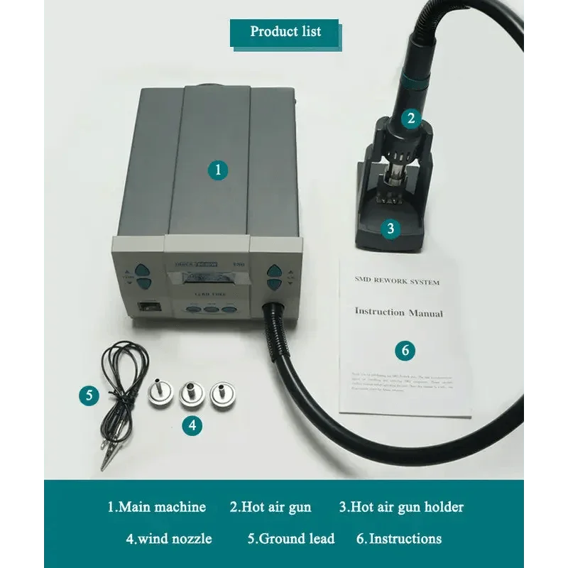 861DW Hot Air Rework Station 1 - Hot Air Rework Station 861Dw ulasan dan harga