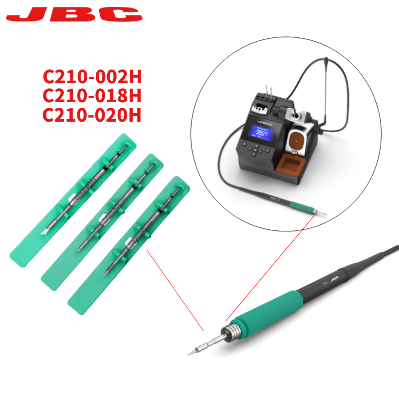 100% Original JBC Cartridge C2 - C210 Precision Soldering Station ulasan dan harga