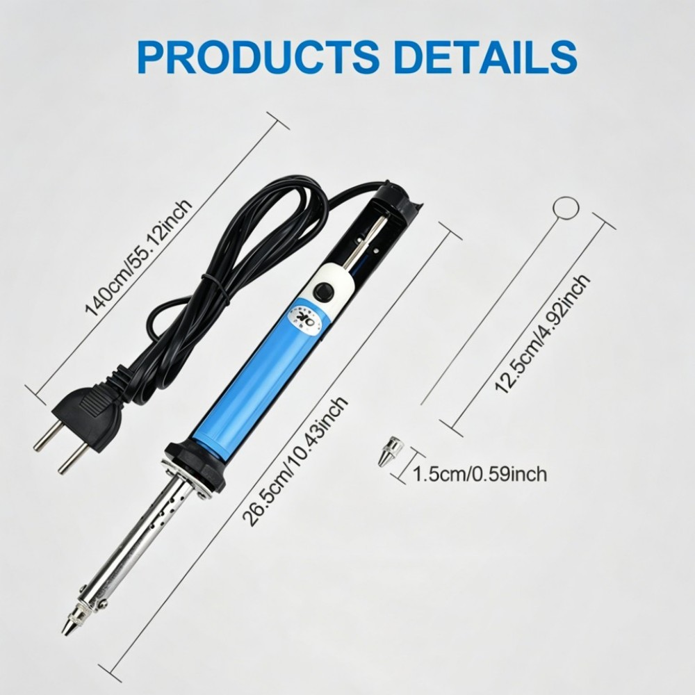 AC 220V Soldering Iron Electri - Desoldering Pump Electric Vacuum Station ulasan dan harga