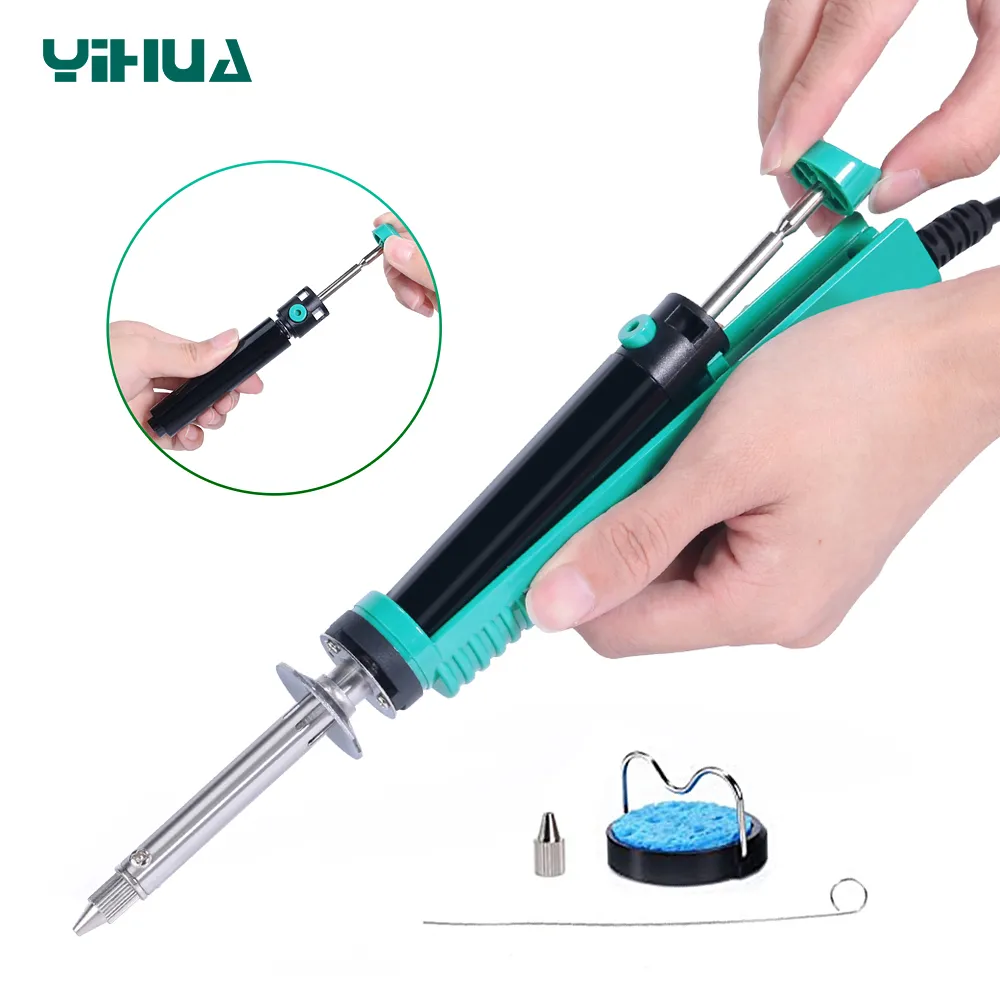 YIHUA 929D-V 30W Electric Deso - Desoldering Pump Electric Vacuum Station ulasan dan harga