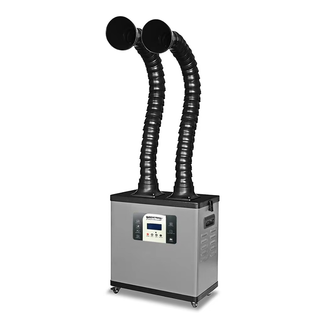 C200Y Portable High Power Dual - Fume Extractor Soldering Dual Arm ulasan dan harga