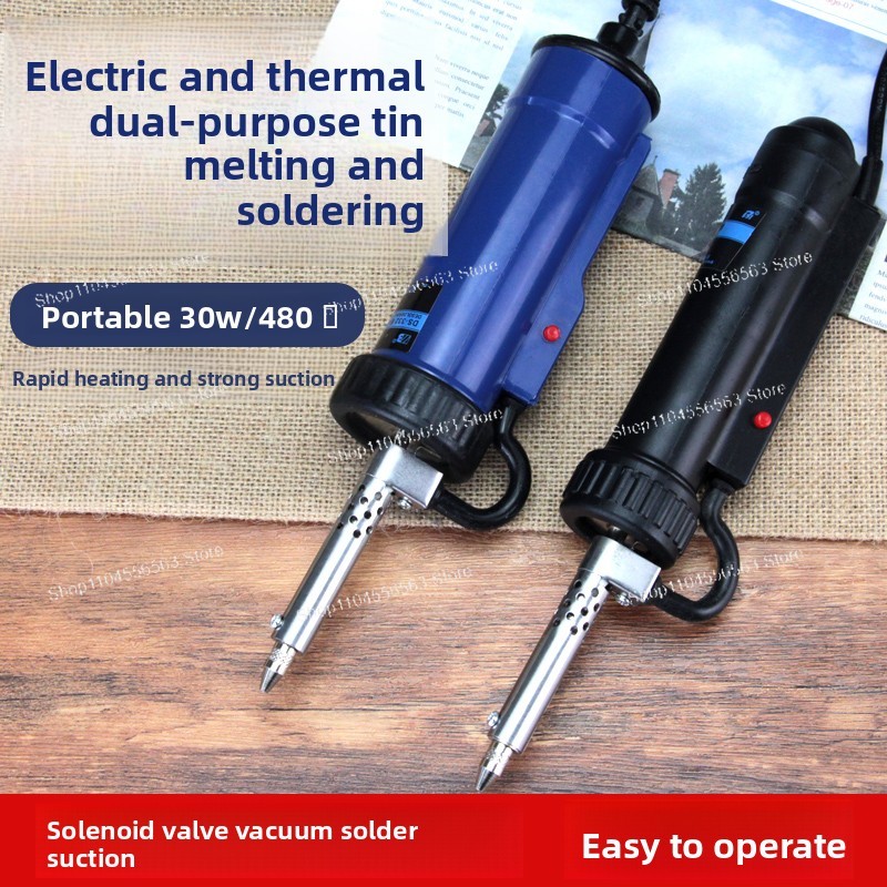 Electric Desoldering Gun with  - Desoldering Pump Electric Vacuum Station ulasan dan harga