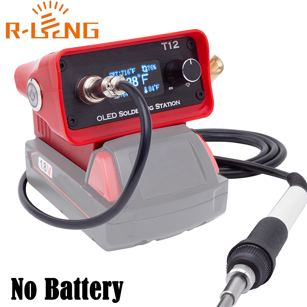 OLED T12 Soldering Iron Statio - T12 Soldering Station Oled ulasan dan harga
