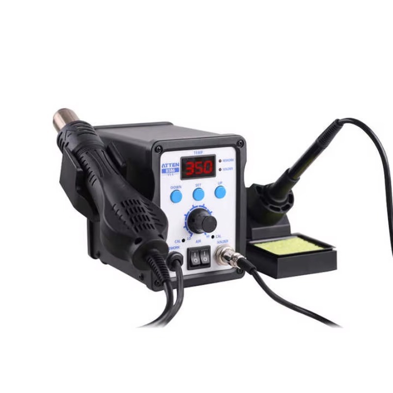 ATTEN AT8586 2 in 1 750W Lead  - 2 In 1 Soldering Rework Station 750W ulasan dan harga