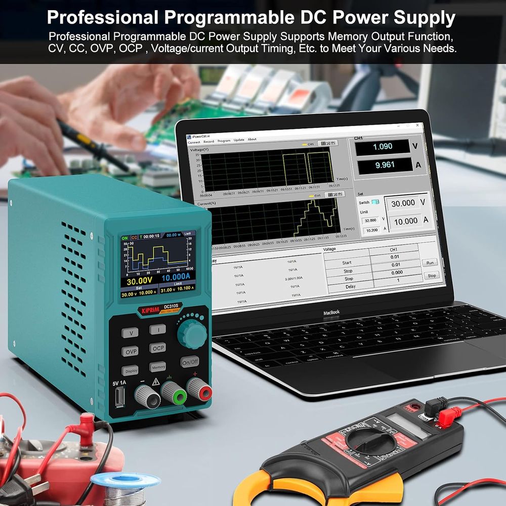 DC Power Supply, 0-30V 0-10A A - High Precision Dc Power Supply 30V 10A ulasan dan harga