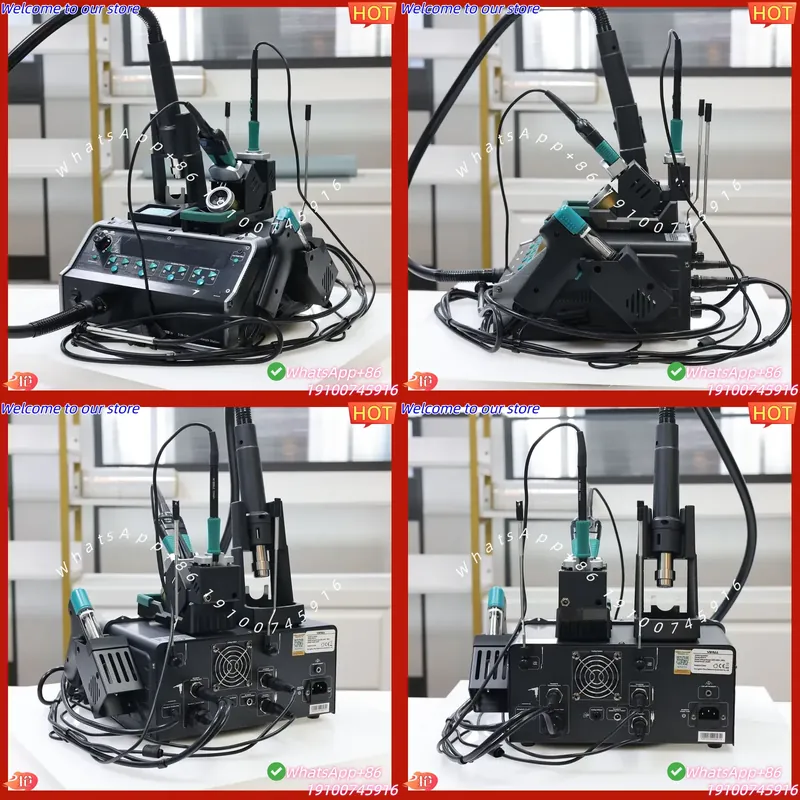 2026 YIHUA-948D IV 5-in-1 Sold - Desoldering Pump Electric Vacuum Station ulasan dan harga