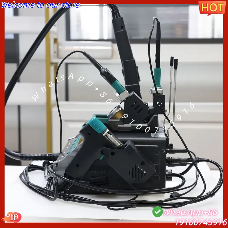 2026 YIHUA-948D IV 5-in-1 Sold - Desoldering Pump Electric Vacuum Station ulasan dan harga