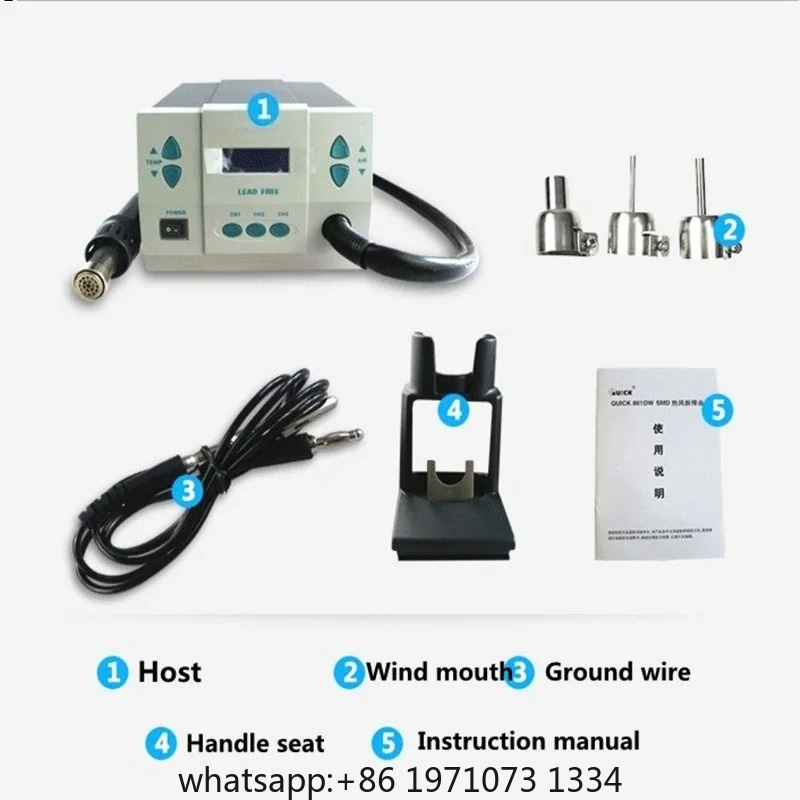 220V Original  861DW Heat Gun  - Hot Air Rework Station 861Dw ulasan dan harga