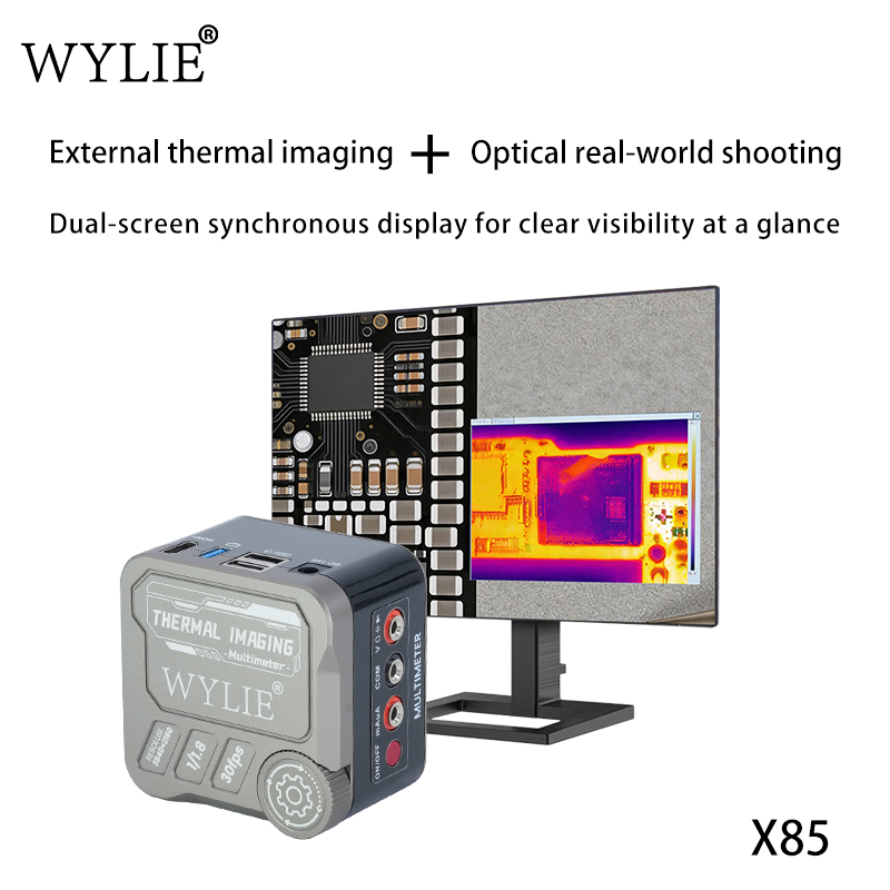 WYLIE X85 4K Industrial Micros - 4K Microscope Camera Sony Sensor ulasan dan harga