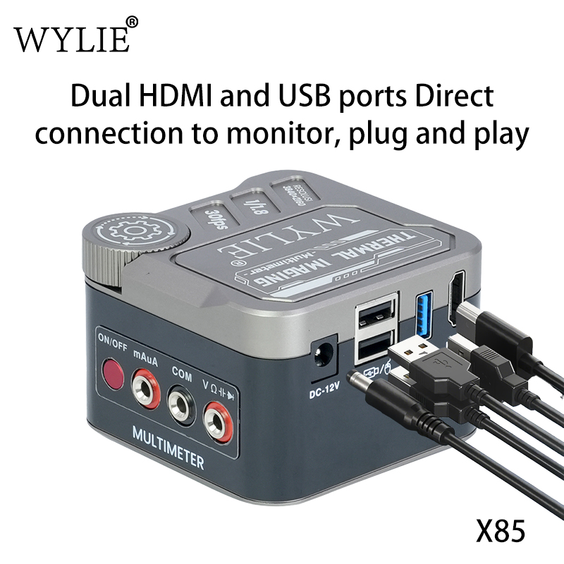 WYLIE X85 4K Industrial Micros - 4K Microscope Camera Sony Sensor ulasan dan harga