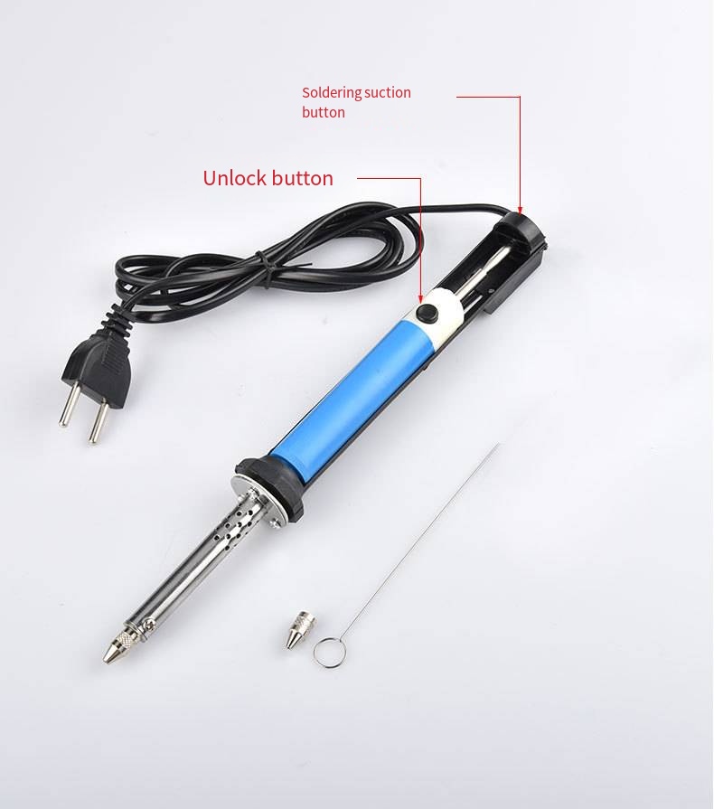 AC 110V/220V Electric Tin Suct - Desoldering Pump Electric Vacuum Station ulasan dan harga