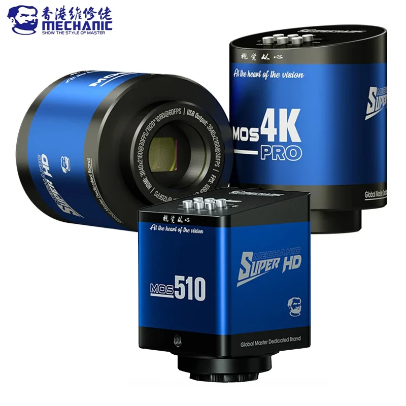 New MECHANIC IMX 307/415/678 S - 4K Microscope Camera Sony Sensor ulasan dan harga