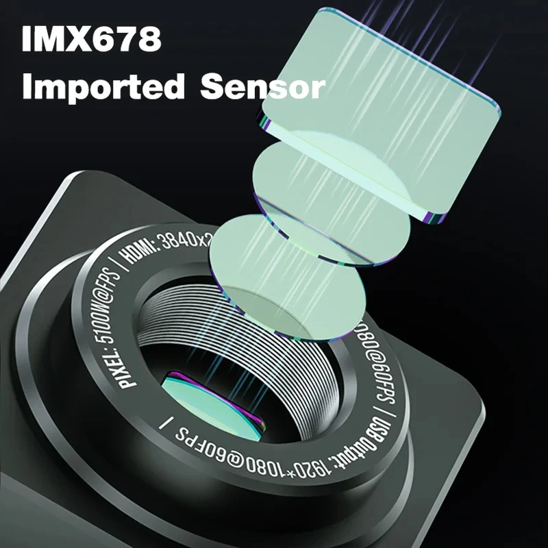 New MECHANIC IMX 307/415/678 S - 4K Microscope Camera Sony Sensor ulasan dan harga