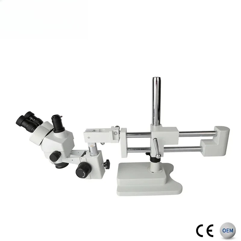 2026/Kaisi 7X-45X Zoom Electro - Trinocular Stereo Microscope 7X-45X ulasan dan harga