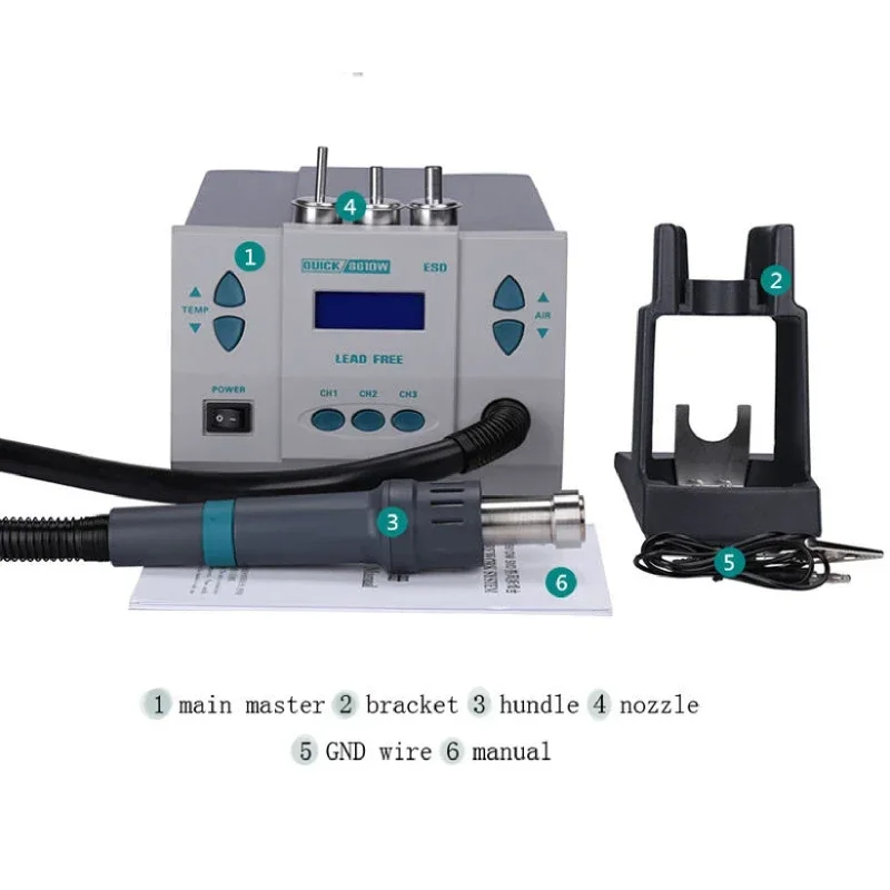 861DW Quick Heating Original T - Hot Air Rework Station 861Dw ulasan dan harga