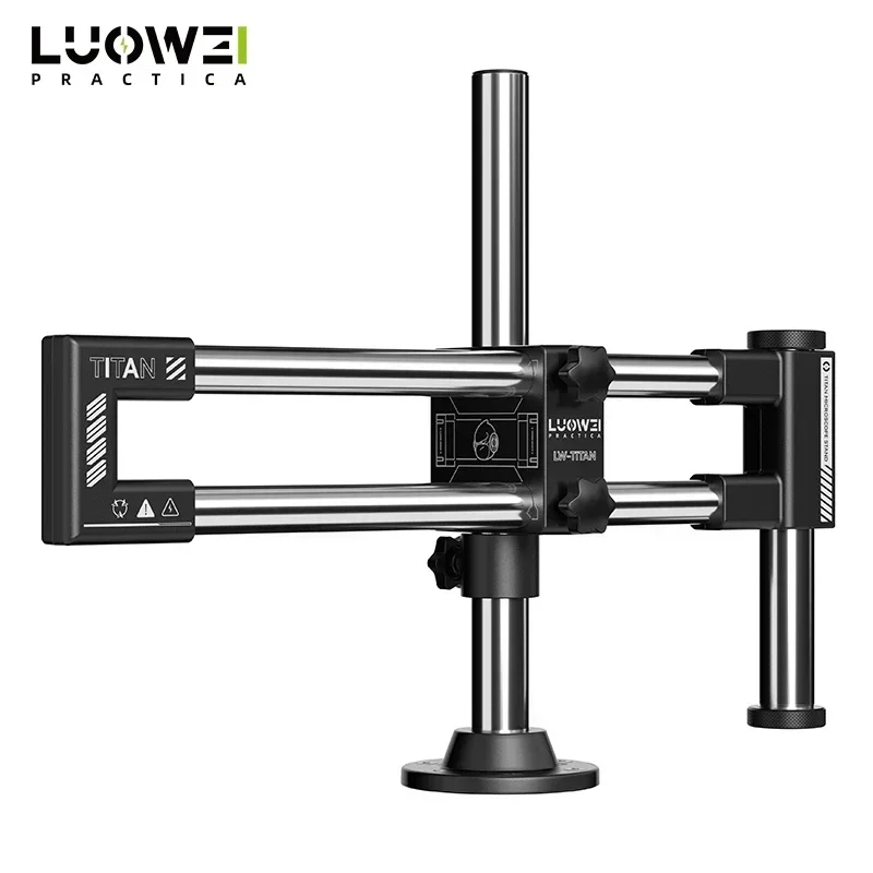 LUOWEI LW-GK02 Biaxal Double B - Articulating Arm Boom Stand Microscope ulasan dan harga